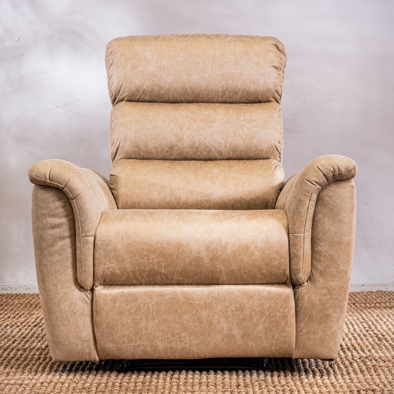 Sillón Reclinable Benson 1 cuerpo Beige