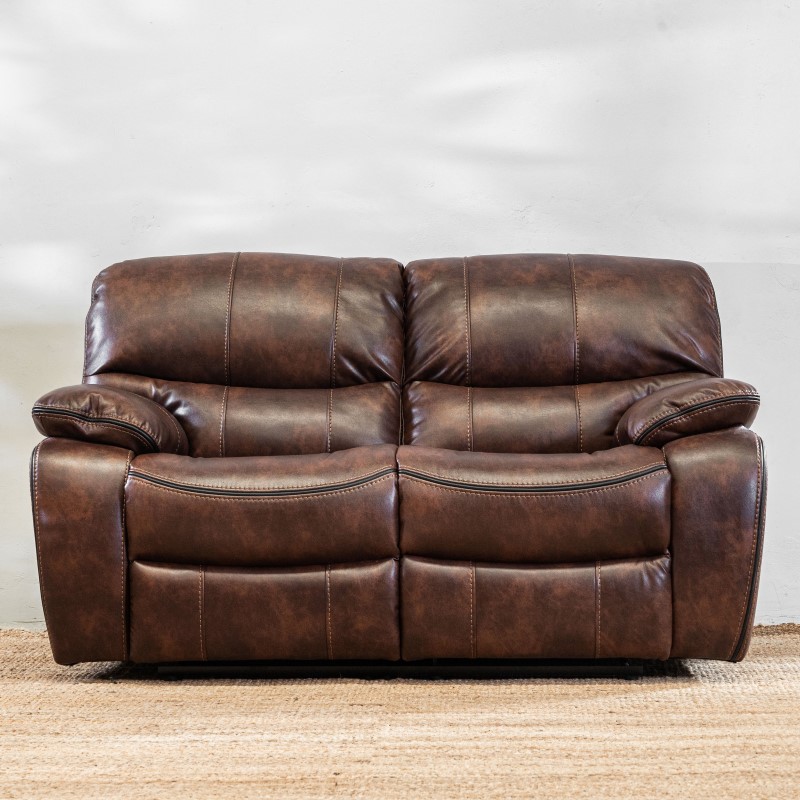 Sillón Reclinable Niza 2 cuerpos Chocolate